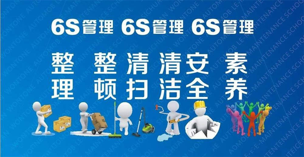 坚持可视化和激励化的6S推进