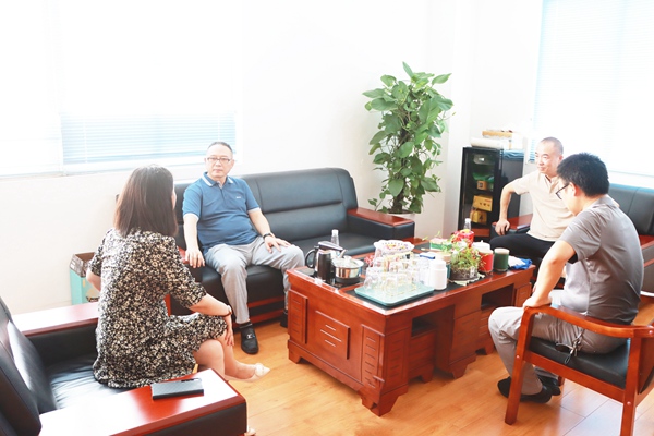 北京九江企业商会会长周子涵一行走访调研会员企业黄瓜视频软件科技